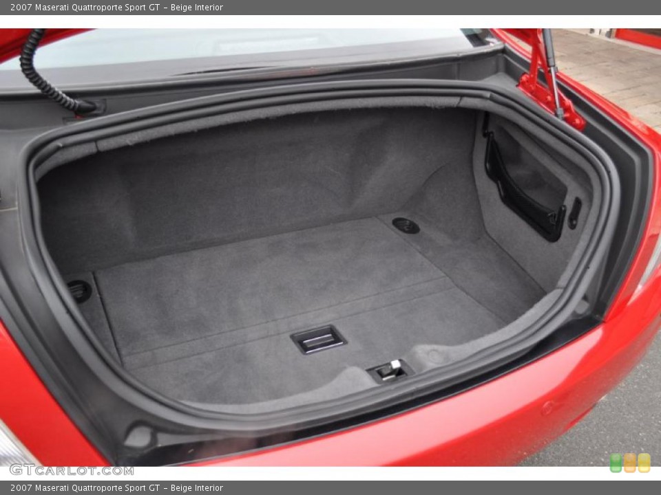 Beige Interior Trunk for the 2007 Maserati Quattroporte Sport GT #41654691