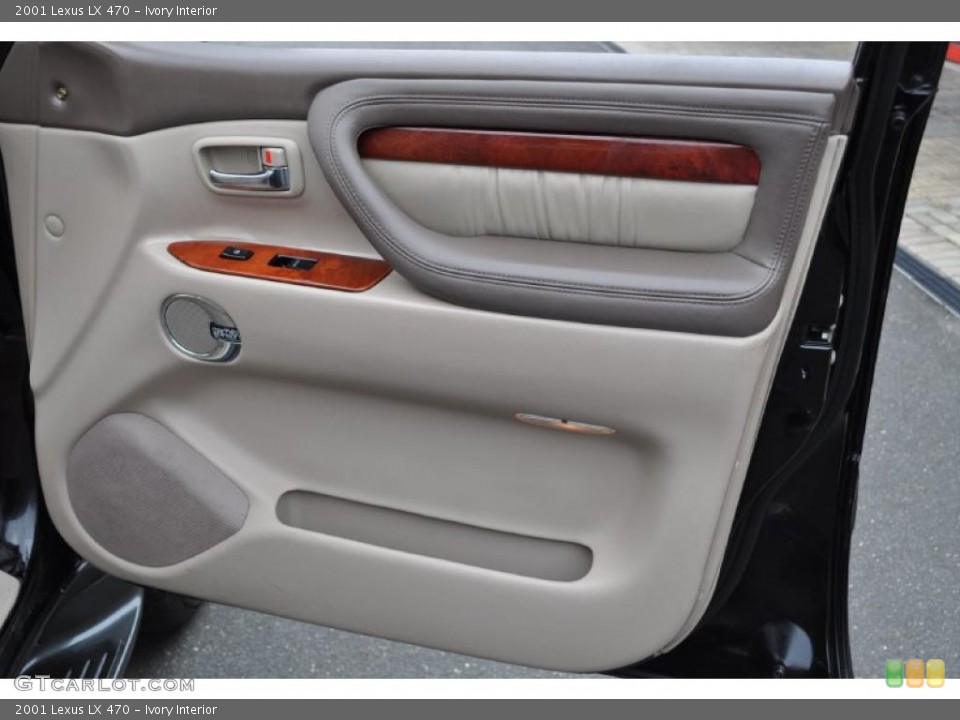 Ivory Interior Door Panel for the 2001 Lexus LX 470 #41655579
