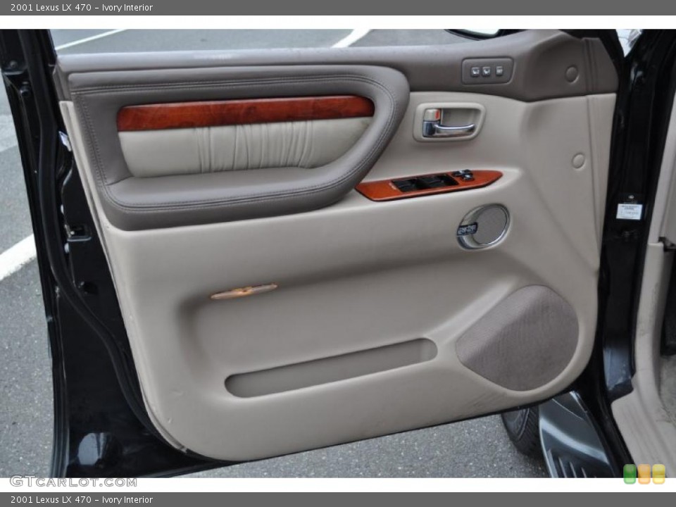 Ivory Interior Door Panel for the 2001 Lexus LX 470 #41655599