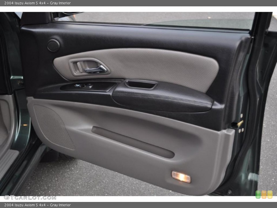Gray Interior Door Panel for the 2004 Isuzu Axiom S 4x4 #41655959