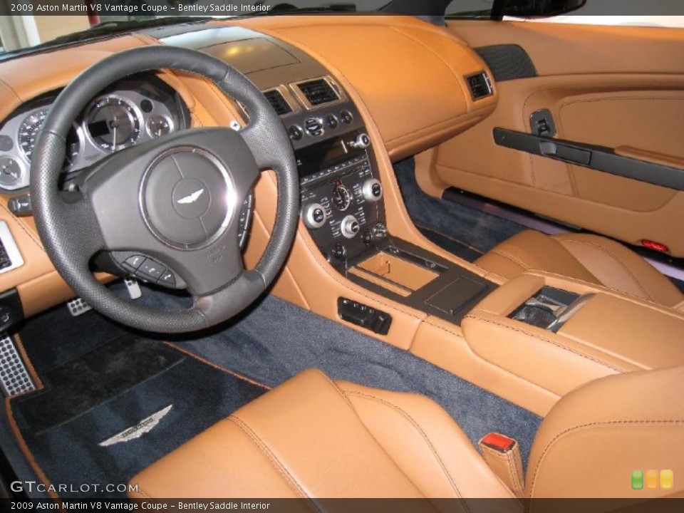 Bentley Saddle Interior Prime Interior for the 2009 Aston Martin V8 Vantage Coupe #41656291