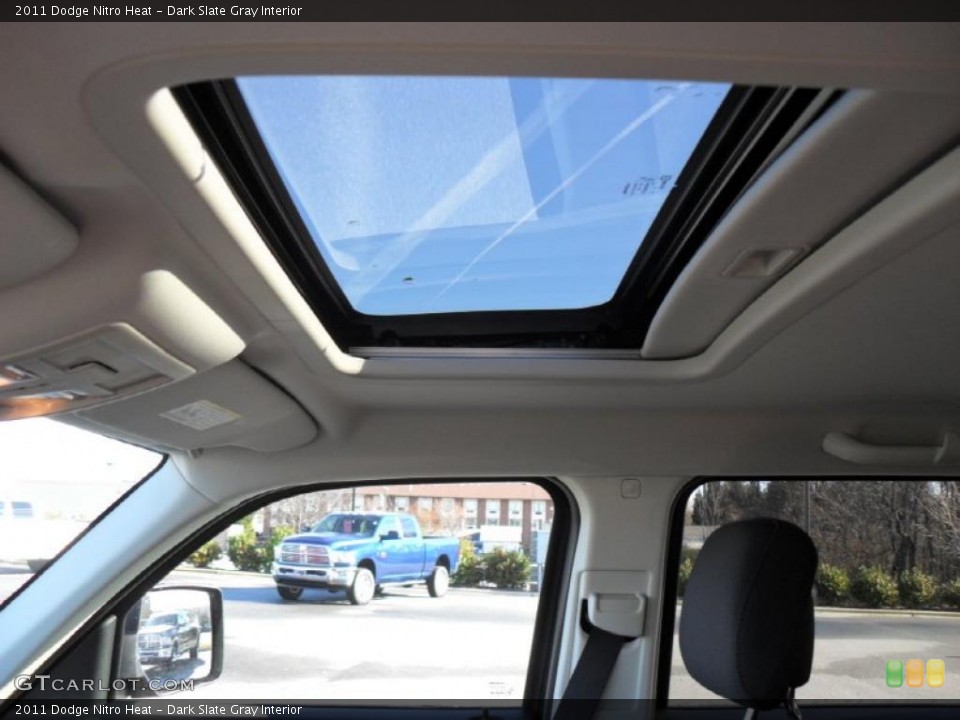 Dark Slate Gray Interior Sunroof for the 2011 Dodge Nitro Heat #41657347
