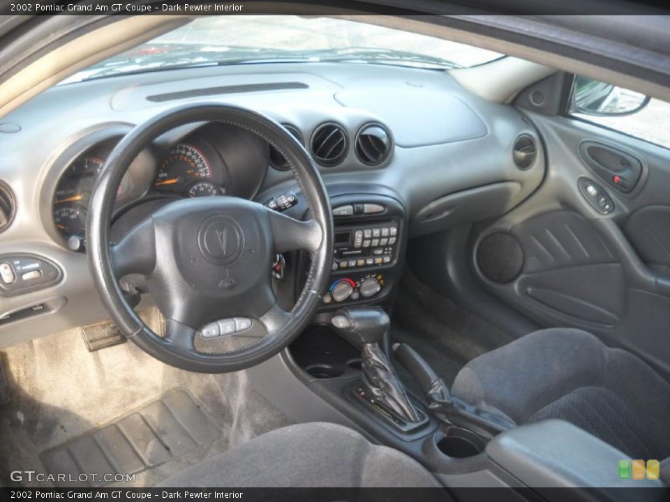 Dark Pewter Interior Photo for the 2002 Pontiac Grand Am GT Coupe #41658715