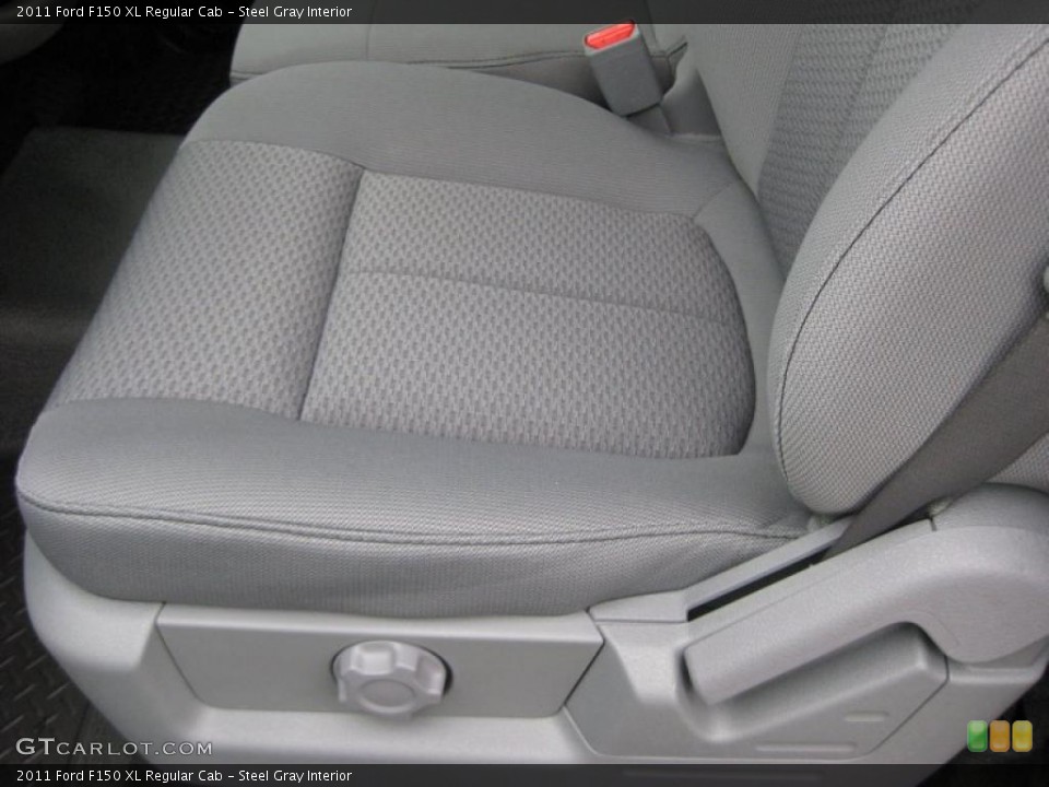 Steel Gray Interior Photo for the 2011 Ford F150 XL Regular Cab #41661531