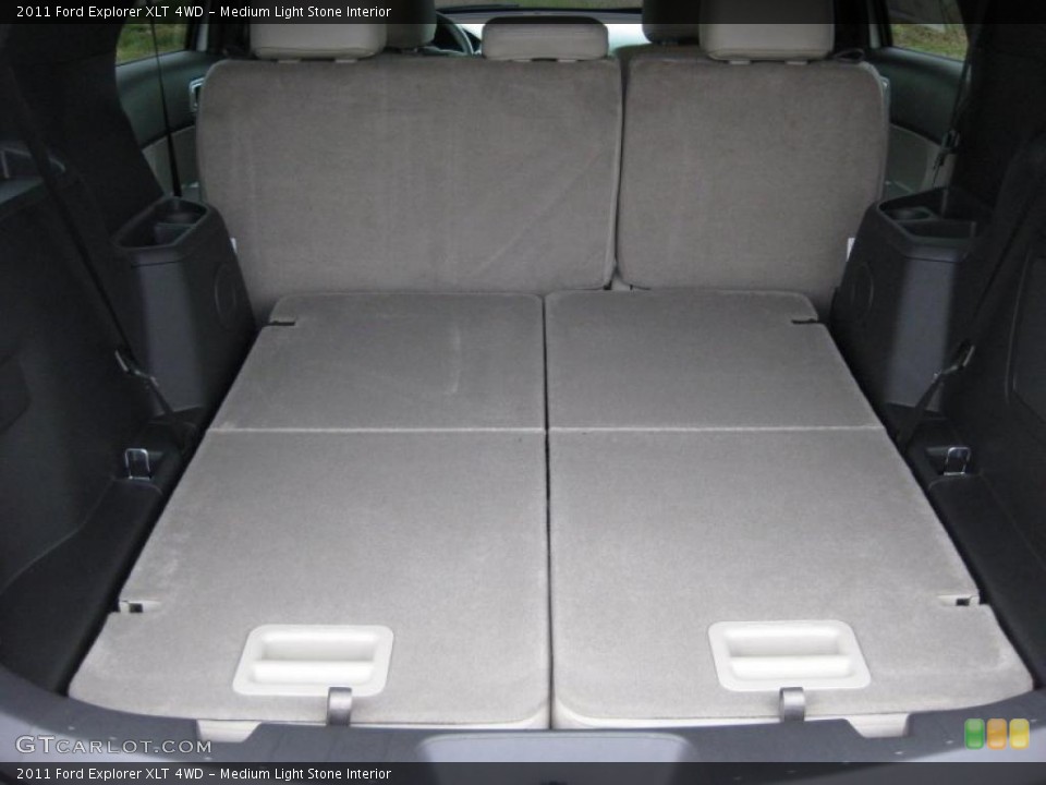 Medium Light Stone Interior Trunk for the 2011 Ford Explorer XLT 4WD #41663735