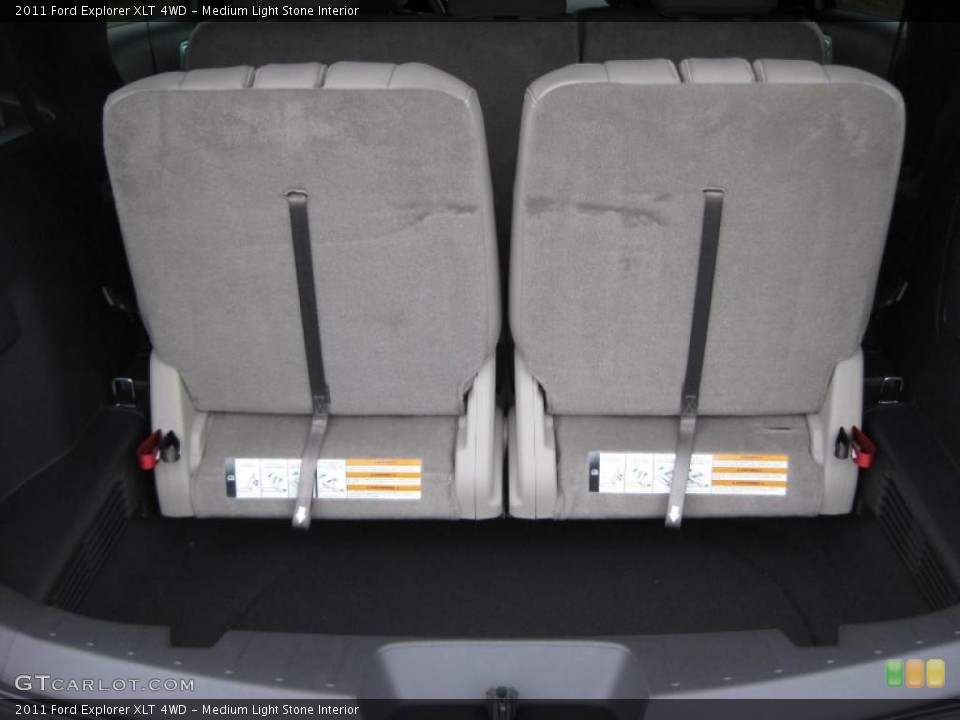 Medium Light Stone Interior Trunk for the 2011 Ford Explorer XLT 4WD #41663751
