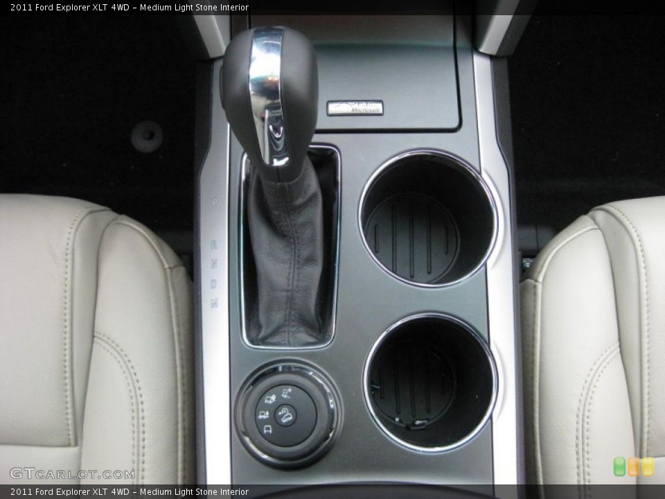 Medium Light Stone Interior Transmission for the 2011 Ford Explorer XLT 4WD #41664039