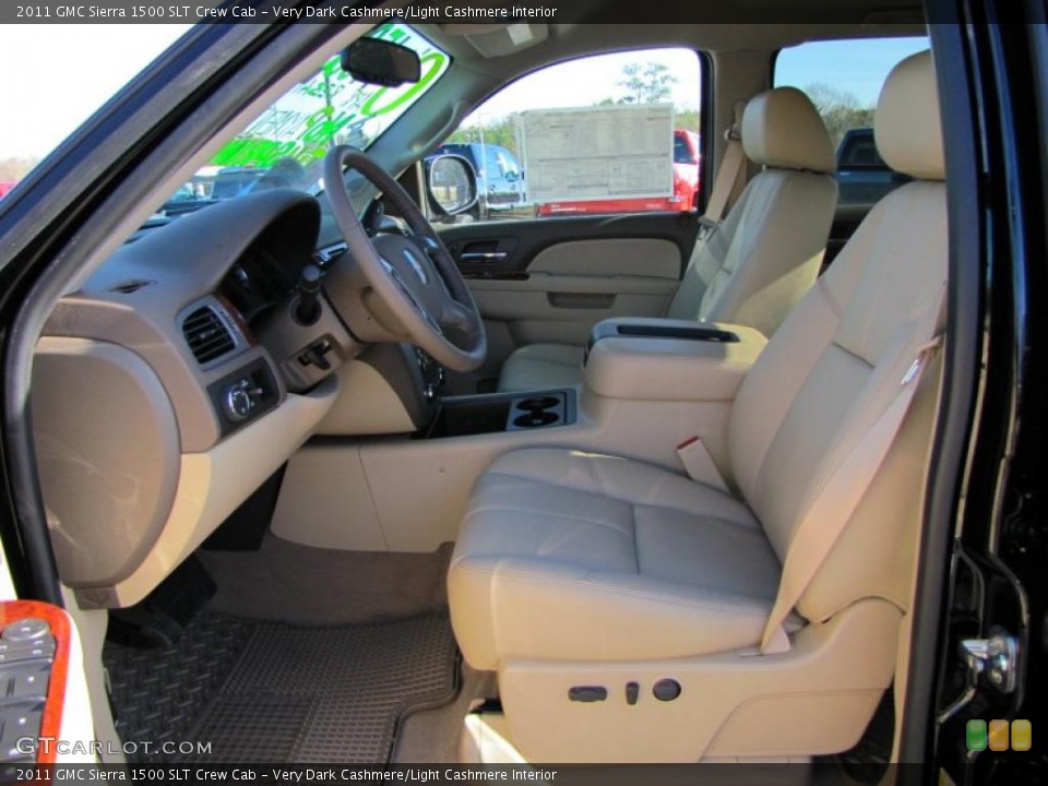 Very Dark Cashmere/Light Cashmere Interior Photo for the 2011 GMC Sierra 1500 SLT Crew Cab #41667684