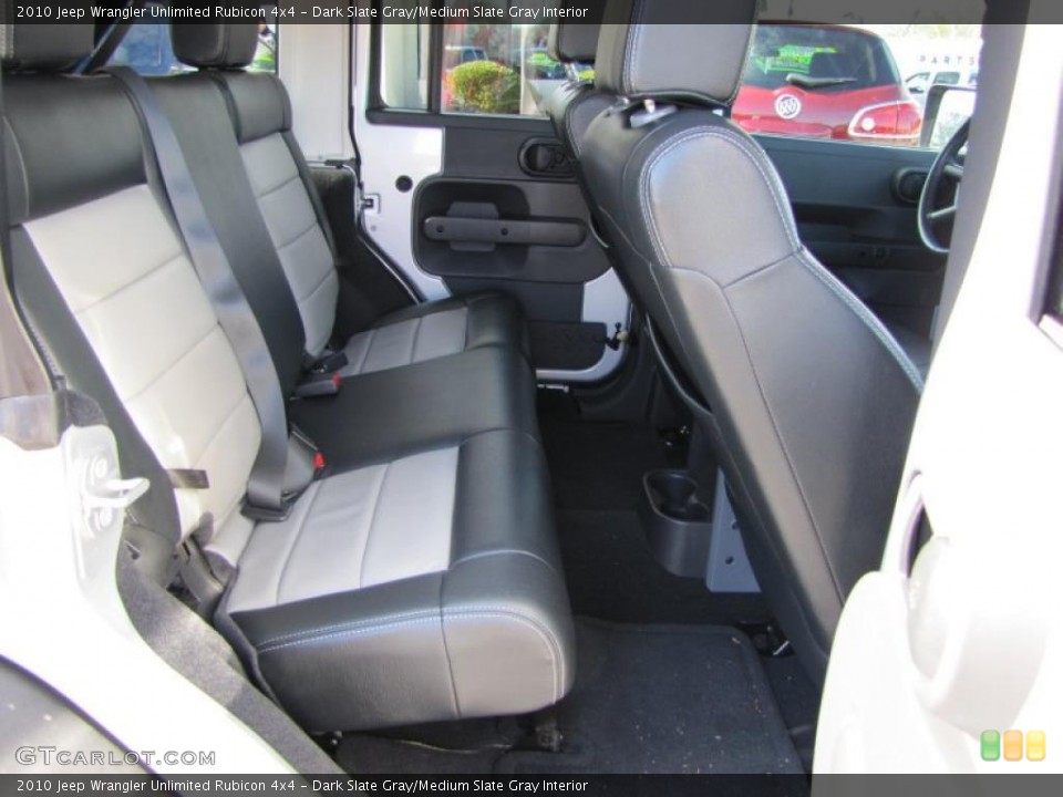 Dark Slate Gray/Medium Slate Gray Interior Photo for the 2010 Jeep Wrangler Unlimited Rubicon 4x4 #41668932