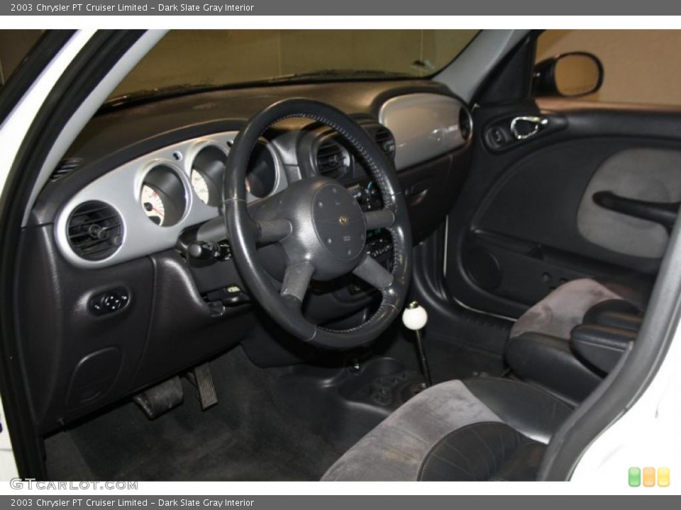 Dark Slate Gray Interior Prime Interior for the 2003 Chrysler PT Cruiser Limited #41670264