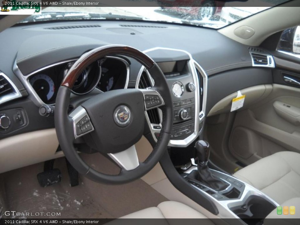 Shale/Ebony 2011 Cadillac SRX Interiors