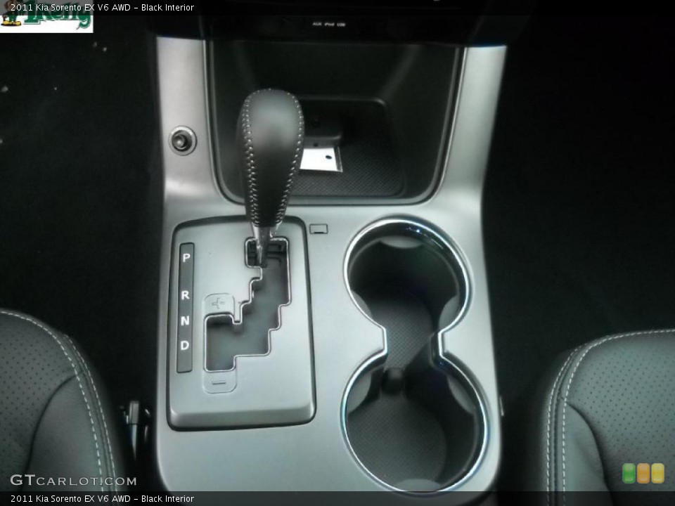 Black Interior Transmission for the 2011 Kia Sorento EX V6 AWD #41672212