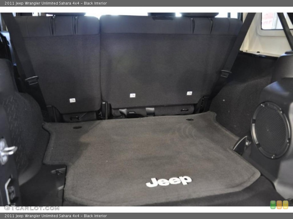 Black Interior Trunk for the 2011 Jeep Wrangler Unlimited Sahara 4x4 #41676597