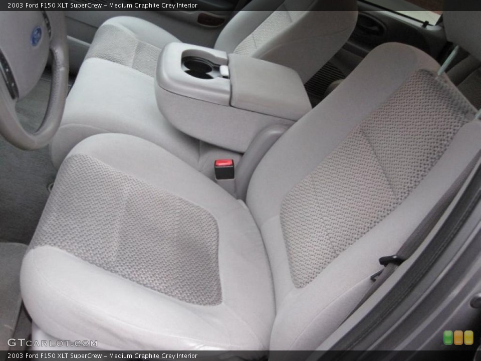 Medium Graphite Grey Interior Photo for the 2003 Ford F150 XLT SuperCrew #41680169