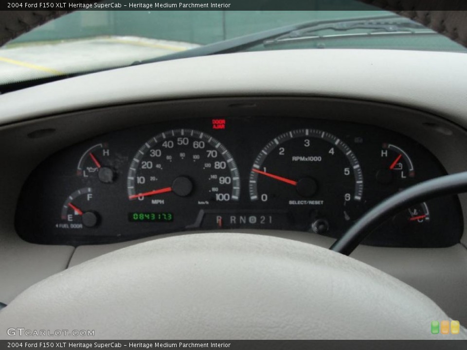 Heritage Medium Parchment Interior Gauges for the 2004 Ford F150 XLT Heritage SuperCab #41680173