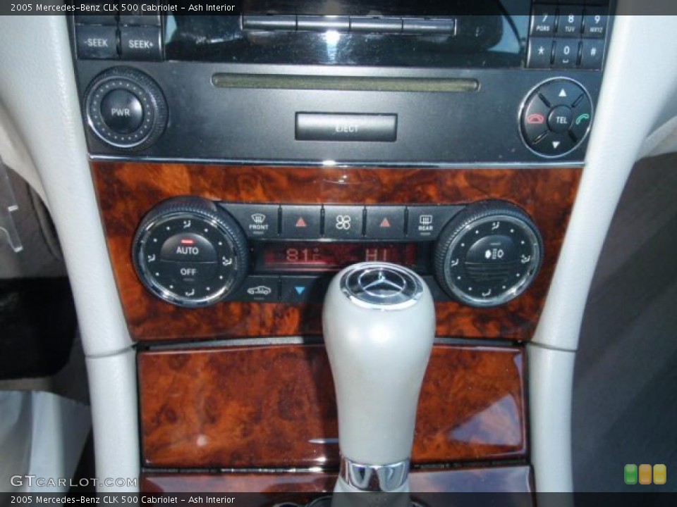 Ash Interior Controls for the 2005 Mercedes-Benz CLK 500 Cabriolet #41680793