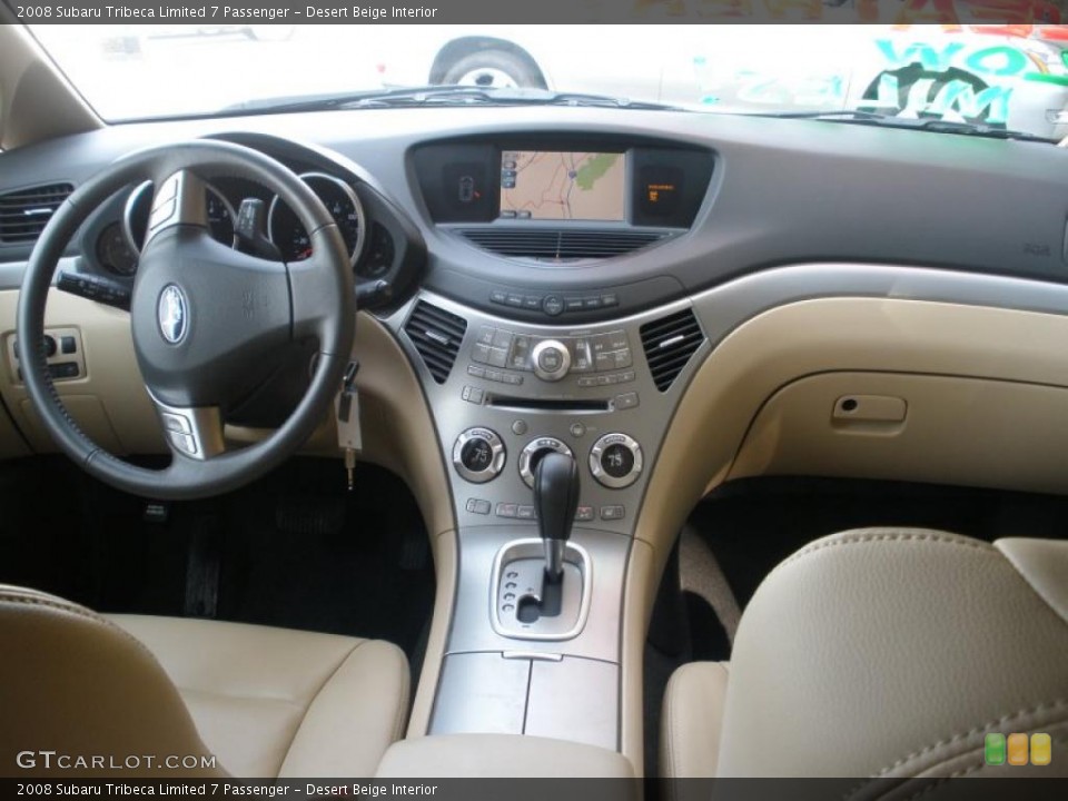 Desert Beige Interior Dashboard for the 2008 Subaru Tribeca Limited 7 Passenger #41682081