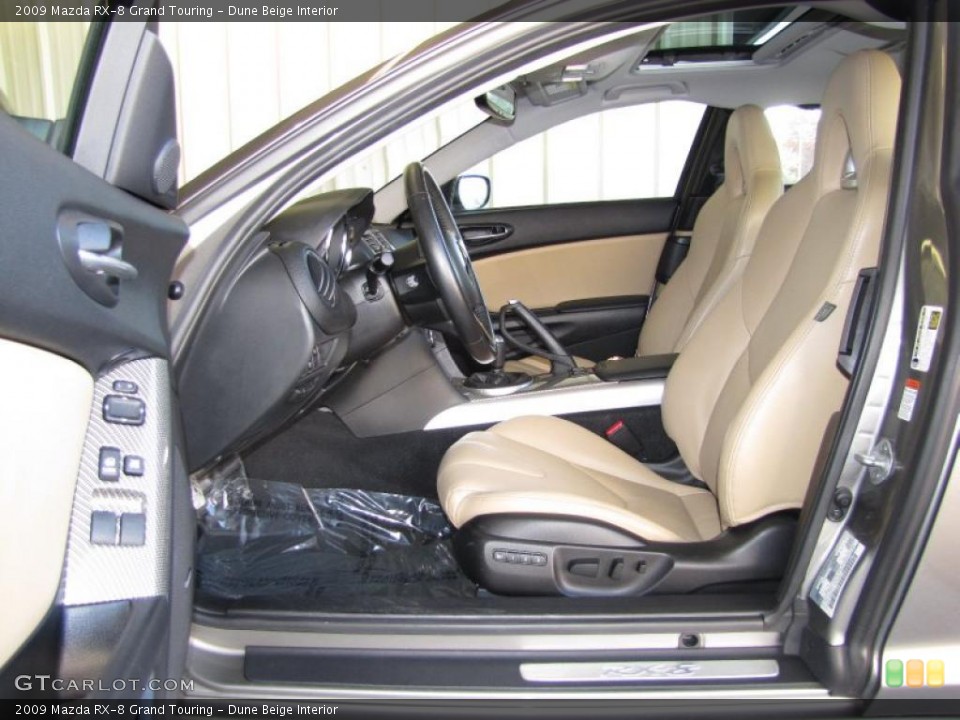 Dune Beige Interior Photo for the 2009 Mazda RX-8 Grand Touring #41683125