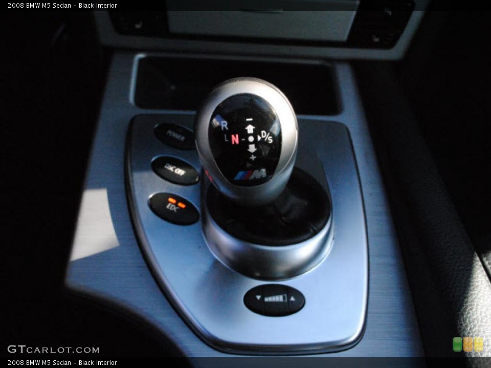 Black Interior Transmission for the 2008 BMW M5 Sedan #41685009