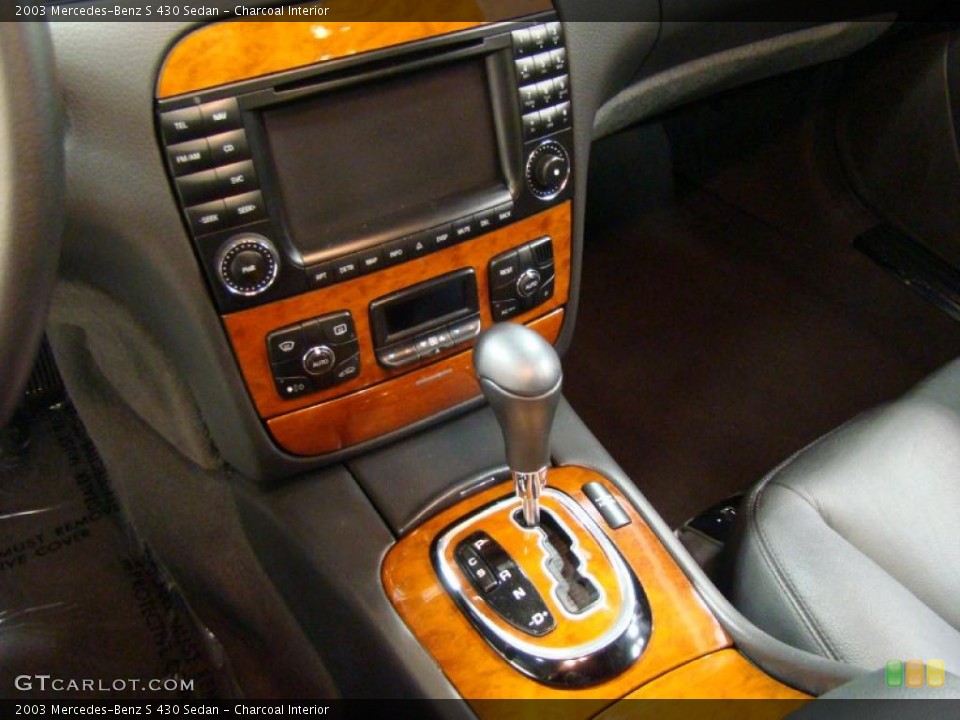Charcoal Interior Transmission for the 2003 Mercedes-Benz S 430 Sedan #41687861