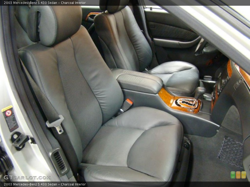 Charcoal Interior Photo for the 2003 Mercedes-Benz S 430 Sedan #41687909