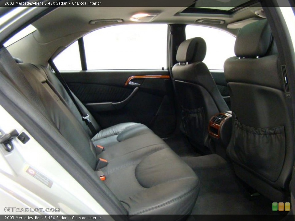 Charcoal Interior Photo for the 2003 Mercedes-Benz S 430 Sedan #41687918