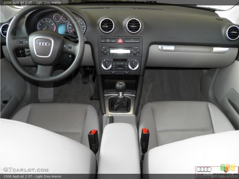 Light Grey Interior Dashboard for the 2006 Audi A3 2.0T #41688101