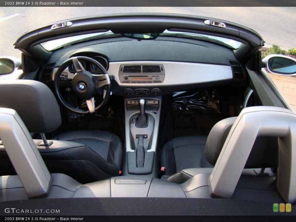 Black Interior Dashboard for the 2003 BMW Z4 3.0i Roadster #41688437
