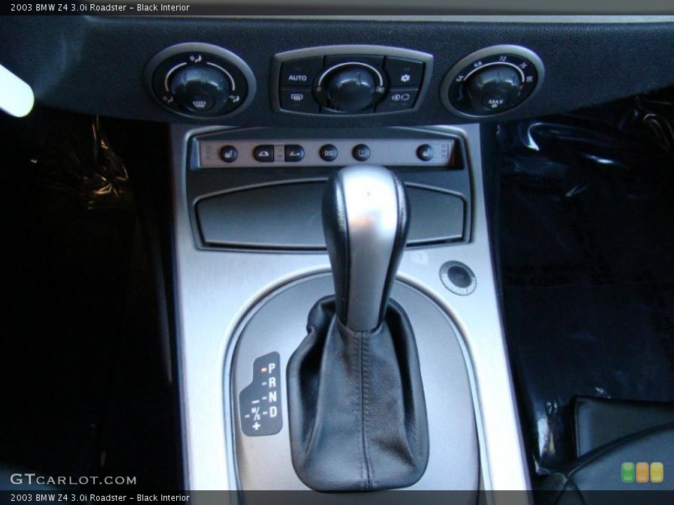 Black Interior Transmission for the 2003 BMW Z4 3.0i Roadster #41688441
