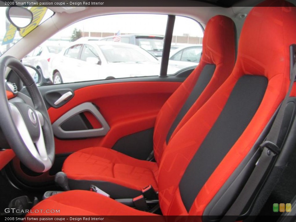 Design Red Interior Photo for the 2008 Smart fortwo passion coupe #41690453