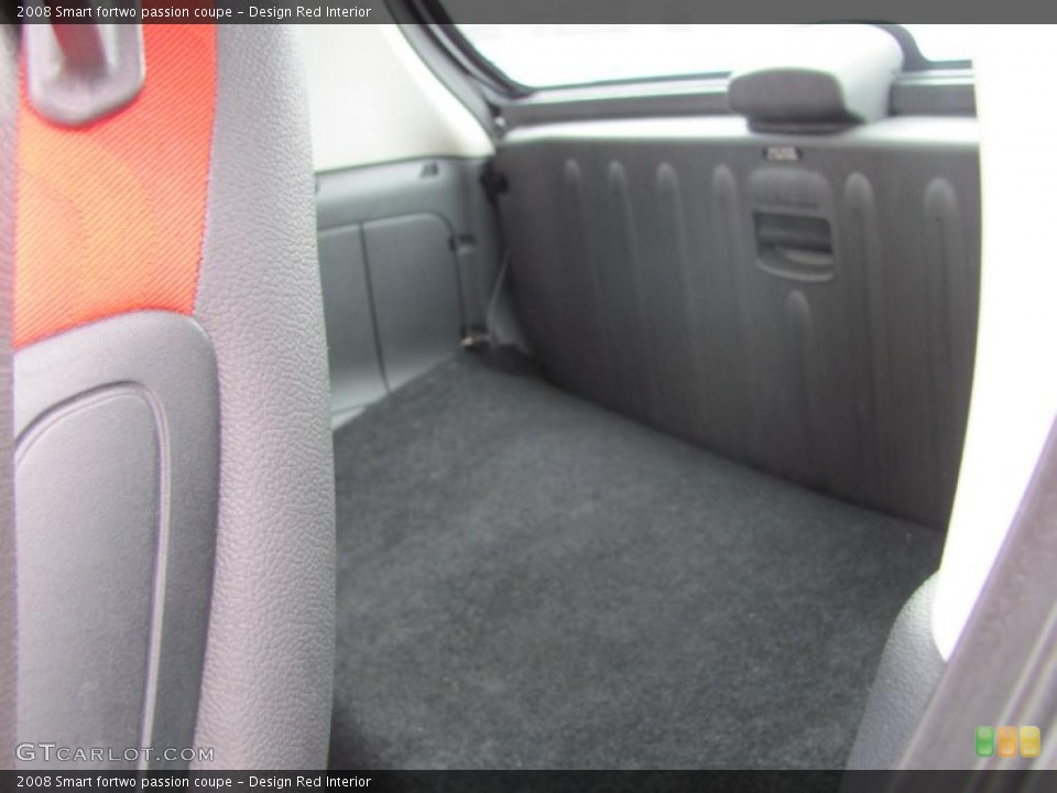 Design Red Interior Trunk for the 2008 Smart fortwo passion coupe #41690473