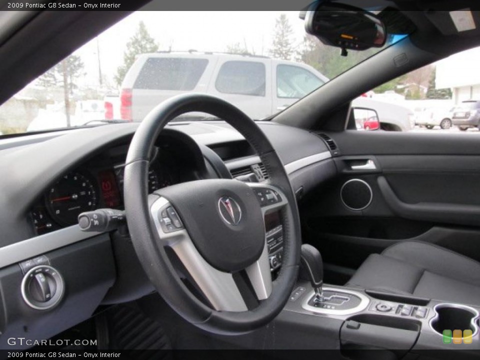 Onyx Interior Dashboard for the 2009 Pontiac G8 Sedan #41693069