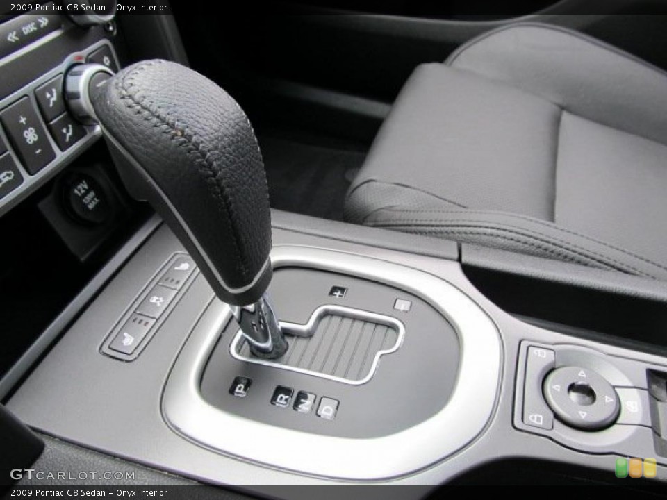 Onyx Interior Transmission for the 2009 Pontiac G8 Sedan #41693101