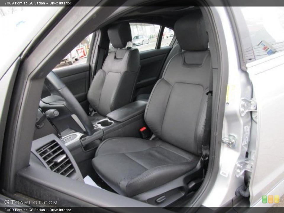Onyx Interior Photo for the 2009 Pontiac G8 Sedan #41693157
