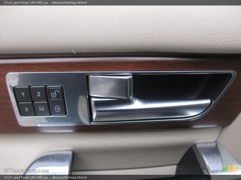 Almond/Nutmeg Interior Controls for the 2010 Land Rover LR4 HSE Lux #41693457
