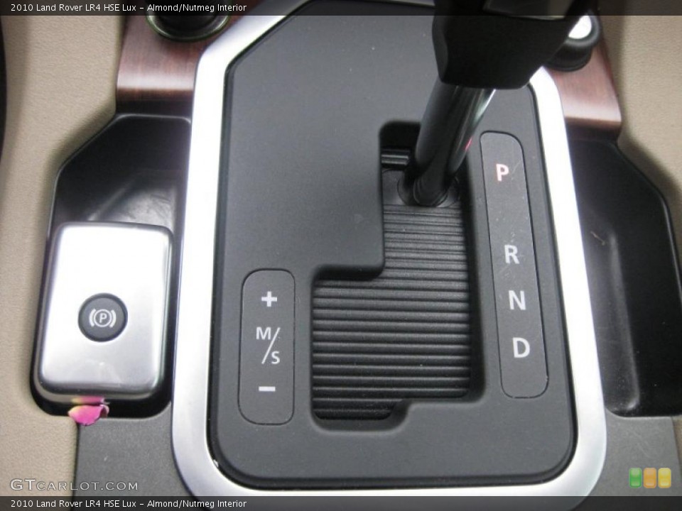Almond/Nutmeg Interior Transmission for the 2010 Land Rover LR4 HSE Lux #41693565
