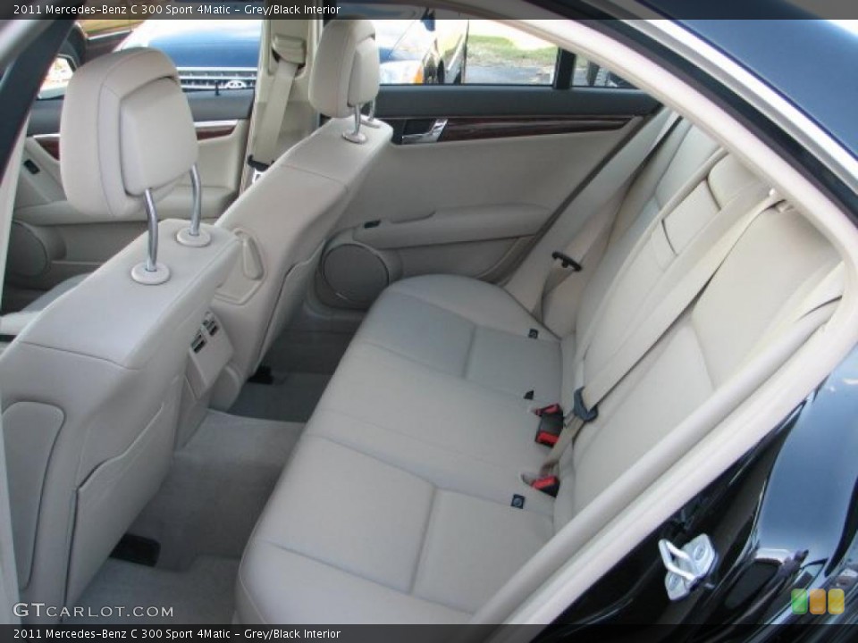 Grey/Black Interior Photo for the 2011 Mercedes-Benz C 300 Sport 4Matic #41693841