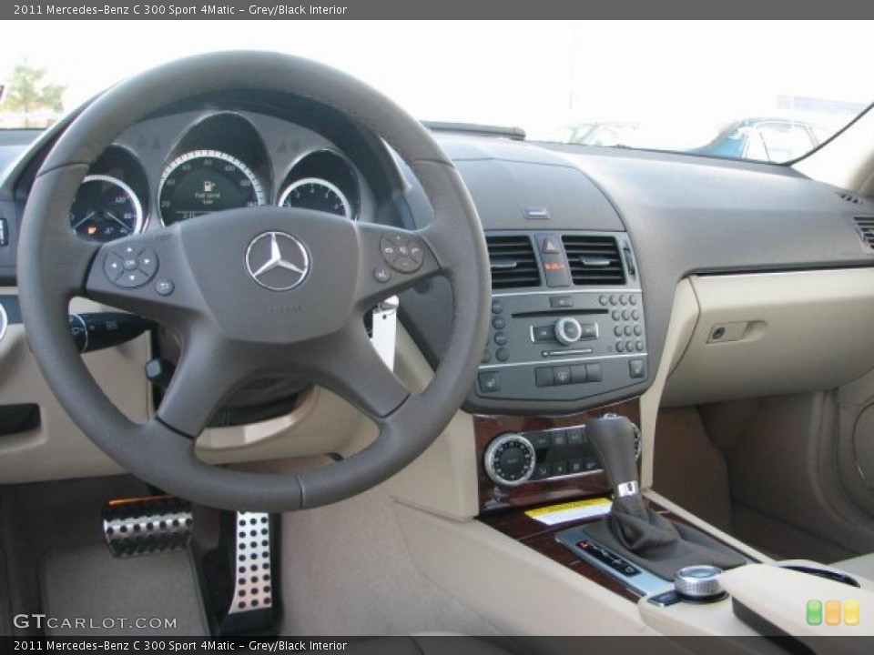 Grey/Black Interior Photo for the 2011 Mercedes-Benz C 300 Sport 4Matic #41693861