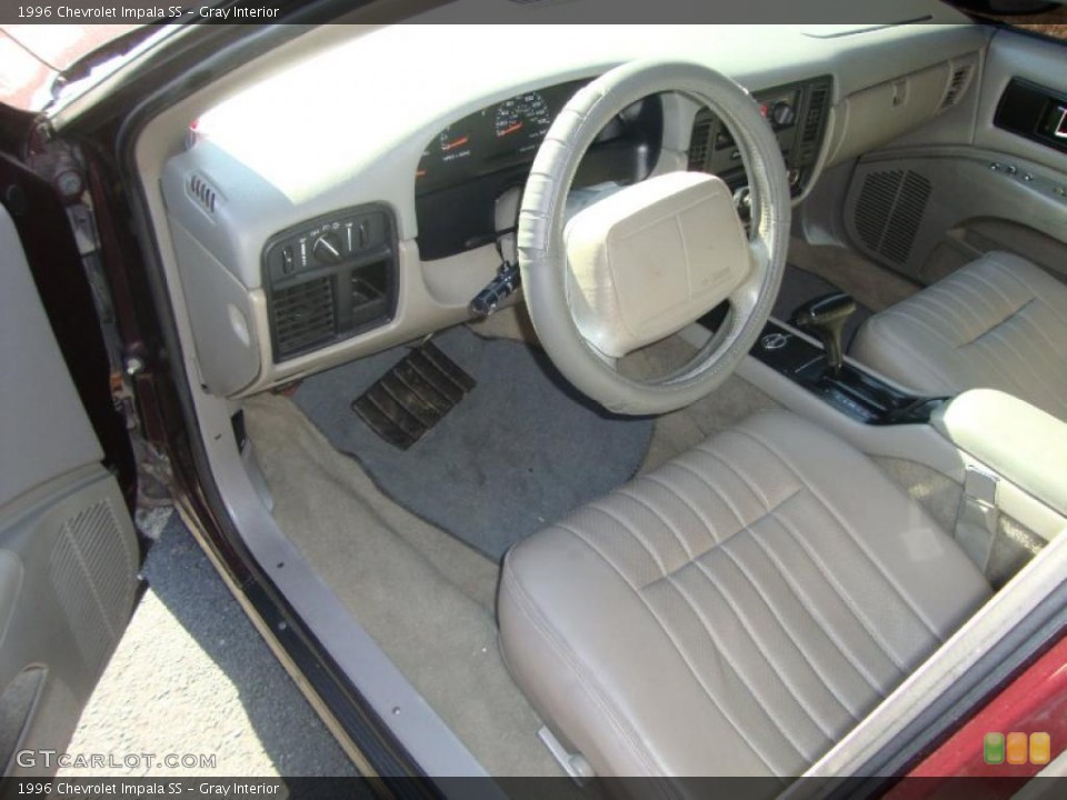 Gray Interior Prime Interior for the 1996 Chevrolet Impala SS #41699495