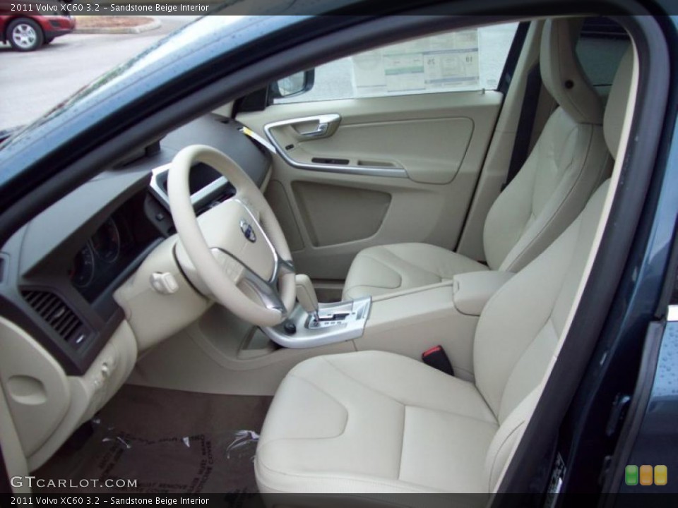 Sandstone Beige Interior Photo for the 2011 Volvo XC60 3.2 #41701986