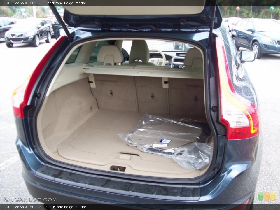 Sandstone Beige Interior Trunk for the 2011 Volvo XC60 3.2 #41702010
