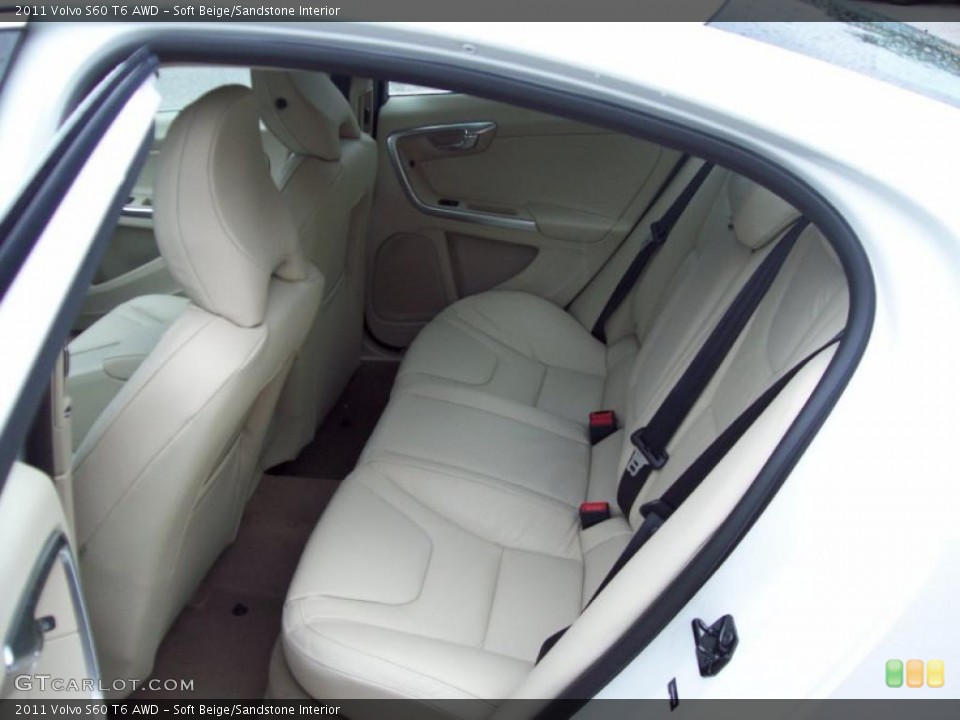 Soft Beige/Sandstone Interior Photo for the 2011 Volvo S60 T6 AWD #41702246