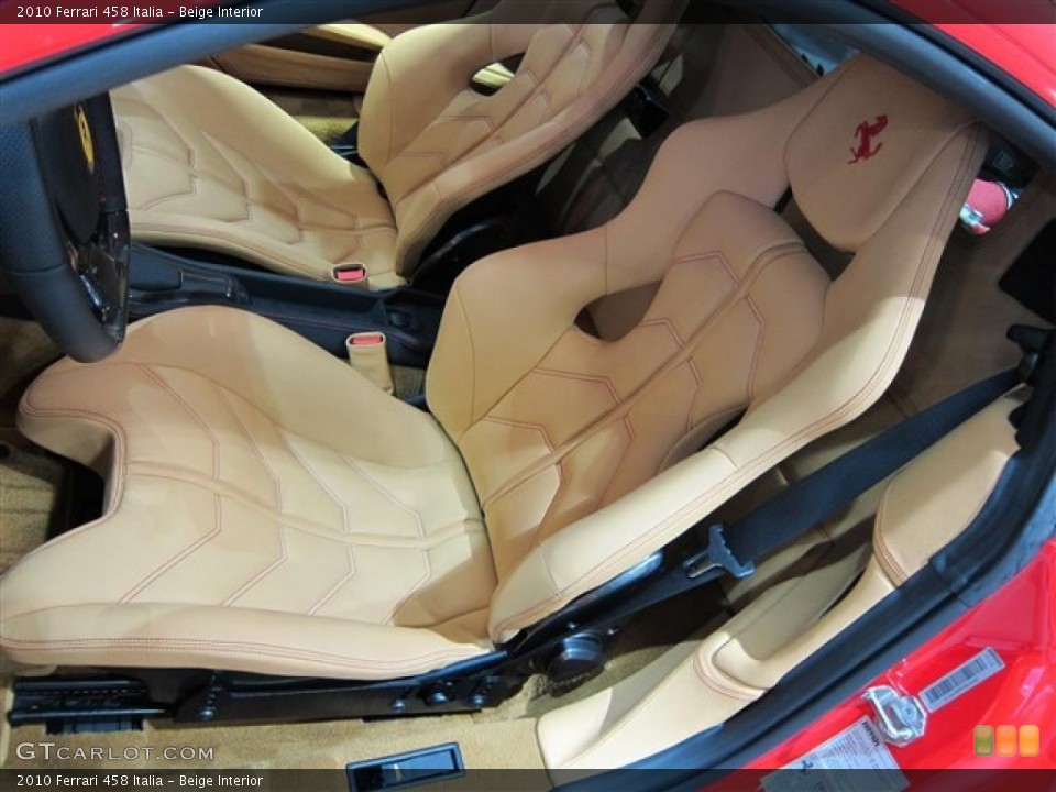 Beige Interior Photo for the 2010 Ferrari 458 Italia #41702522