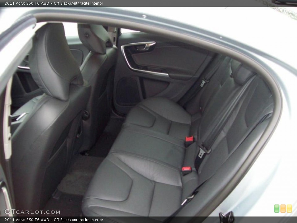 Off Black/Anthracite Interior Photo for the 2011 Volvo S60 T6 AWD #41702990