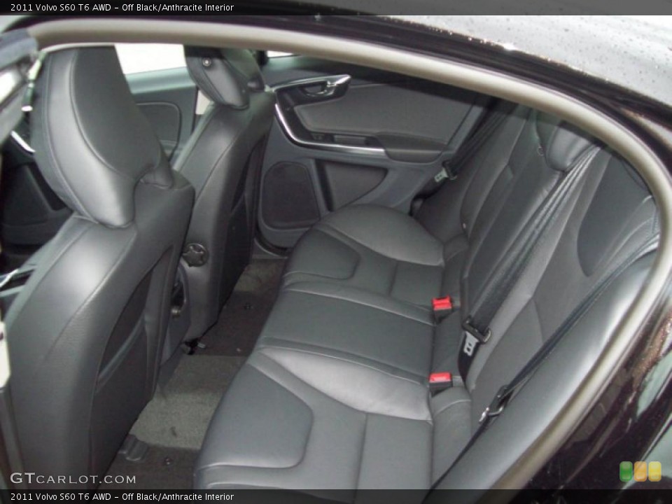 Off Black/Anthracite Interior Photo for the 2011 Volvo S60 T6 AWD #41703210