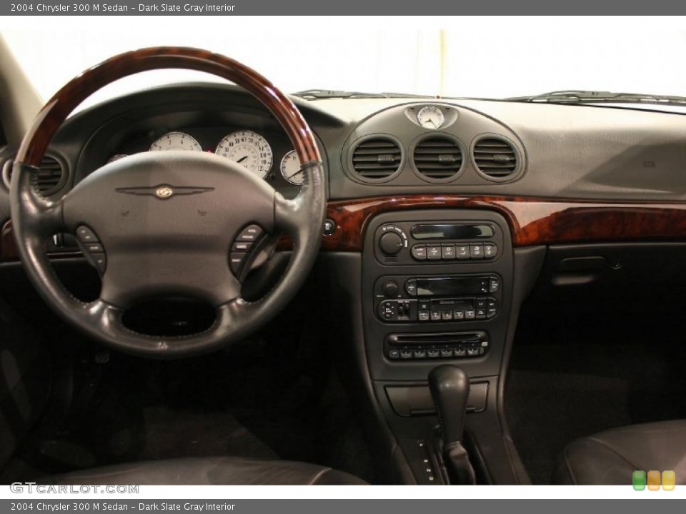Dark Slate Gray Interior Dashboard for the 2004 Chrysler 300 M Sedan #41704462