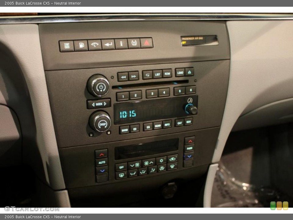 Neutral Interior Controls for the 2005 Buick LaCrosse CXS #41706314