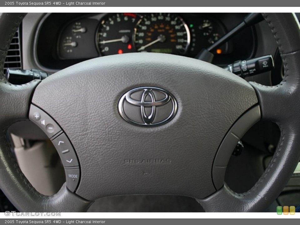 Light Charcoal Interior Steering Wheel for the 2005 Toyota Sequoia SR5 4WD #41707478