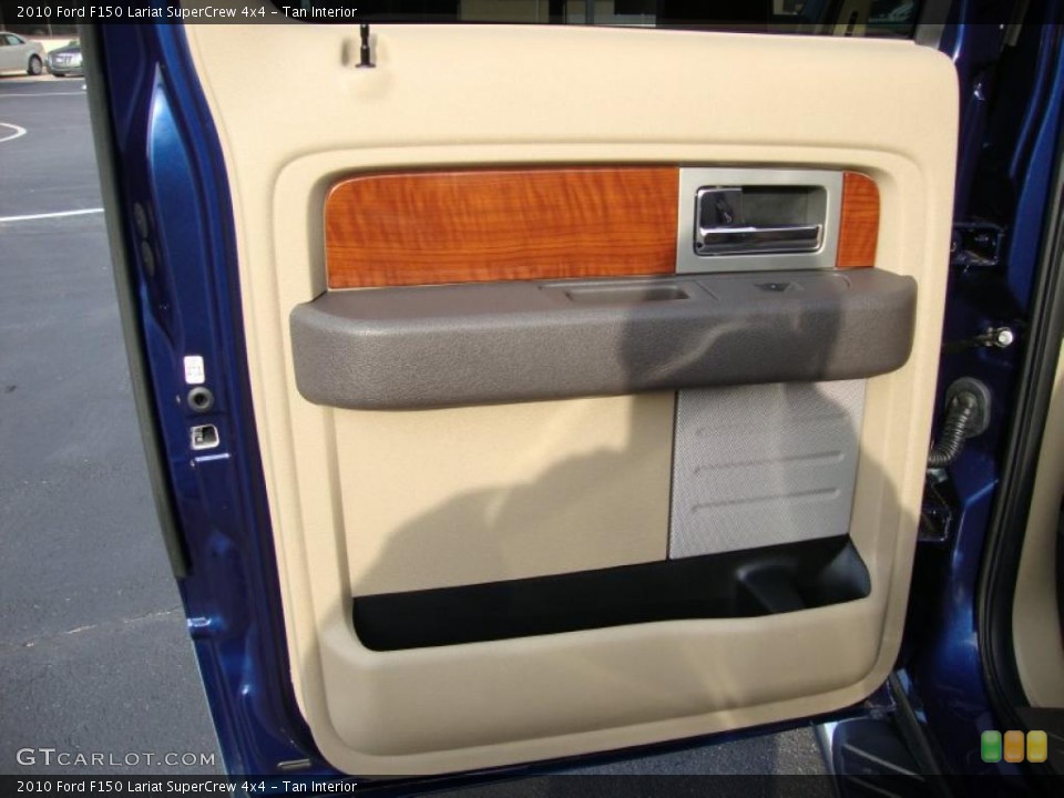 Tan Interior Door Panel for the 2010 Ford F150 Lariat SuperCrew 4x4 #41708754