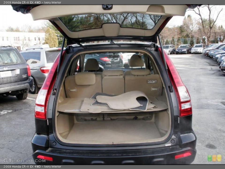 Ivory Interior Trunk for the 2009 Honda CR-V EX 4WD #41711438